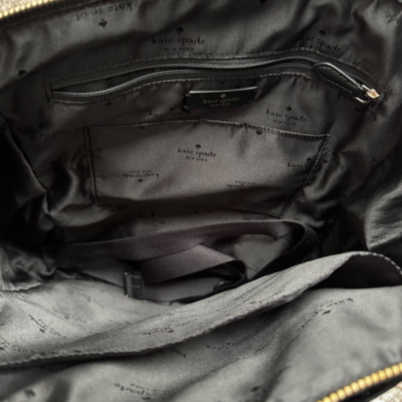 Kate Spade Chelsea Large Convertible Backpack Black - Picture 7 of 9